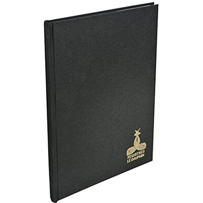 Le Dauphin Registre A4 304 Pages Quadrillé 5x5 - Publicité Le Dauphin Registre A4 304 Pages Quadrillé 5x5 - Publicité
