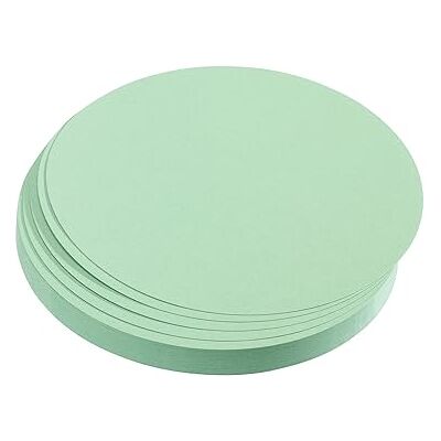 Franken UMZ 10 19 cartes de présentation circulaire 9,5 cm Diamètre Lot de 500 vert clair - Publicité Franken UMZ 10 19 cartes de présentation circulaire 9,5 cm Diamètre Lot de 500 vert clair - Publicité