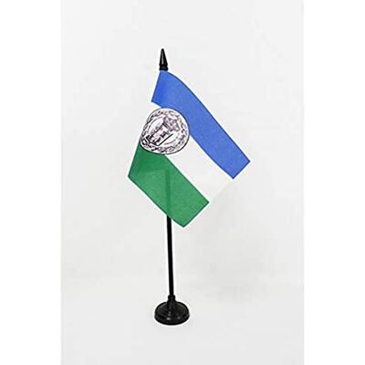 AZ FLAG Drapeau de Table Royaume d'Araucanie et de Patagonie avec Armes 15x10cm Petit Drapeaux DE Bureau Nouvelle-France 10 x 15 cm - Publicité AZ FLAG Drapeau de Table Royaume d'Araucanie et de Patagonie avec Armes 15x10cm Petit Drapeaux DE Bureau Nouvelle-France 10 x 15 cm - Publicité