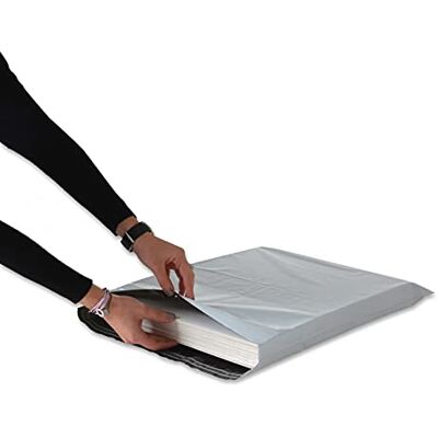 enveloppebulle Lot de 100 Enveloppes plastiques blanches opaques 450x550 mm - Publicité enveloppebulle Lot de 100 Enveloppes plastiques blanches opaques 450x550 mm - Publicité