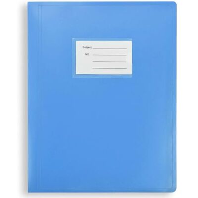 ARPAN Classeur de présentation A4 62 pochettes 124 pages Couverture souple Bleu - Publicité ARPAN Classeur de présentation A4 62 pochettes 124 pages Couverture souple Bleu - Publicité