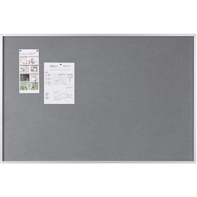 Bi-Office Maya New Generation Tableau d'affichage en feutre 900 x 600 mm Gris - Publicité Bi-Office Maya New Generation Tableau d'affichage en feutre 900 x 600 mm Gris - Publicité