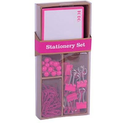 Apli 18424 Ensemble bureau Fluor Collection Rose - Publicité Apli 18424 Ensemble bureau Fluor Collection Rose - Publicité