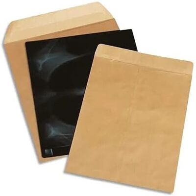 UNIVERS GRAPHIQUE 10 Pochette Radio Anti-rayure format 290 x 390 mm Pochette Radiographie 29 x 39 cm Papier 120g Protection Transport film Radiographique Enveloppe Radio pour classement archivage dossier médical - Publicité UNIVERS GRAPHIQUE 10 Pochette Radio Anti-rayure format 290 x 390 mm Pochette Radiographie 29 x 39 cm Papier 120g Protection Transport film Radiographique Enveloppe Radio pour classement archivage dossier médical - Publicité