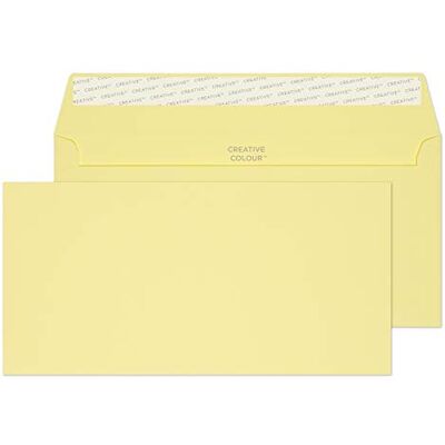 Blake Creative Colour DL+ 114 x 229 mm 120 g/m² Enveloppes Bande Adhésive (216) Jaune Citron Boîte de 500 - Publicité Blake Creative Colour DL+ 114 x 229 mm 120 g/m² Enveloppes Bande Adhésive (216) Jaune Citron Boîte de 500 - Publicité