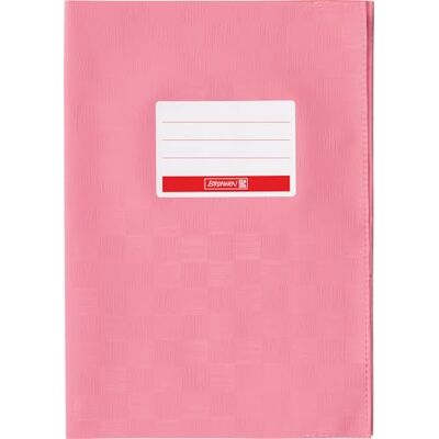 BRUNNEN Protège-cahier A5, rose - Publicité BRUNNEN Protège-cahier A5, rose - Publicité