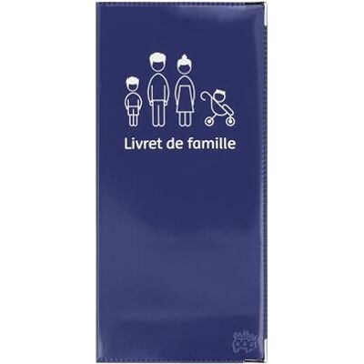 Color Pop Protège livret de famille Fabrication française – PVC vernis (Indigo) – 22 x 10,5 cm - Publicité Color Pop Protège livret de famille Fabrication française – PVC vernis (Indigo) – 22 x 10,5 cm - Publicité