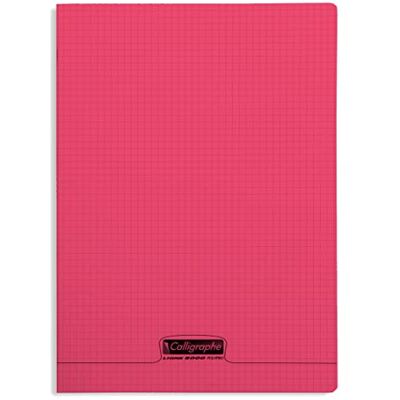 Calligraphe 18383C Un Cahier Agrafé Rouge (une Marque de Clairefontaine) 24x32 cm 96 Pages Petits Carreaux Papier Blanc 90 g Couverture Polypro Transparent - Publicité Calligraphe 18383C Un Cahier Agrafé Rouge (une Marque de Clairefontaine) 24x32 cm 96 Pages Petits Carreaux Papier Blanc 90 g Couverture Polypro Transparent - Publicité