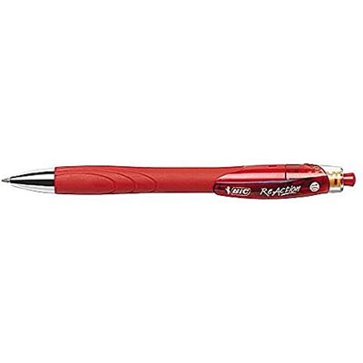 BIC stylo à bille rétractable ® reAction, 0,4 mm (rouge) - Publicité BIC stylo à bille rétractable ® reAction, 0,4 mm (rouge) - Publicité
