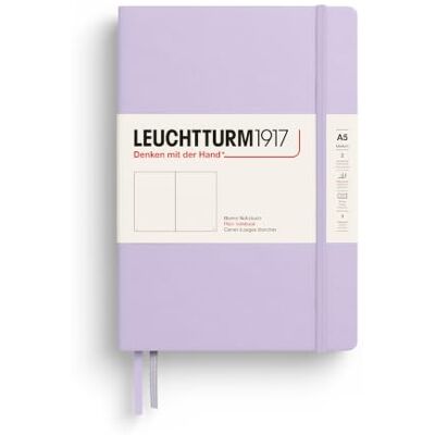 LEUCHTTURM1917 365480 Carnet de notes Medium (A5), Couverture rigide, 251 pages numérotées, Lilac, blanc - Publicité LEUCHTTURM1917 365480 Carnet de notes Medium (A5), Couverture rigide, 251 pages numérotées, Lilac, blanc - Publicité