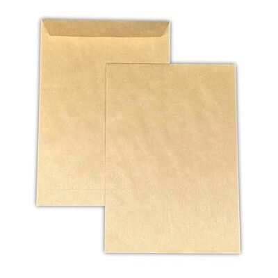 UNIVERS GRAPHIQUE Lot de 50 Grande enveloppe pochette courrier A4 C4 papier kraft MARRON 90g format 229 x 324 mm Pochette kraft brune auto-adhésive fermeture bande adhésive autocollante siliconée UGENVC4M - Publicité UNIVERS GRAPHIQUE Lot de 50 Grande enveloppe pochette courrier A4 C4 papier kraft MARRON 90g format 229 x 324 mm Pochette kraft brune auto-adhésive fermeture bande adhésive autocollante siliconée UGENVC4M - Publicité