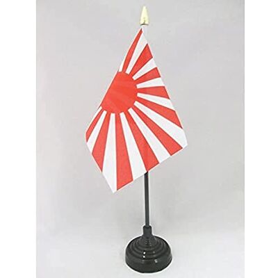 AZ FLAG Mini Drapeau Japon WWI De Table 15x10 cm Drapeau Japonais De Bureau 100% Polyester Avec Hampe Pointe Dorée 25cm - Publicité AZ FLAG Mini Drapeau Japon WWI De Table 15x10 cm Drapeau Japonais De Bureau 100% Polyester Avec Hampe Pointe Dorée 25cm - Publicité