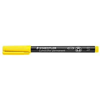 Staedtler Lumocolor 313 Feutre Permanent Pointe Superfine 0,4 Mm Jaune - Publicité Staedtler Lumocolor 313 Feutre Permanent Pointe Superfine 0,4 Mm Jaune - Publicité