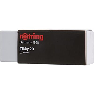 Rotring Gomme Tikky 20 Efface Tous Les Traits de Plomb et de Couleur sans Résidus (S0195831) - Publicité Rotring Gomme Tikky 20 Efface Tous Les Traits de Plomb et de Couleur sans Résidus (S0195831) - Publicité