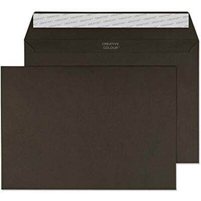 Blake Creative Colour C5 162 x 229 mm 120 g/m² Enveloppes Bande Adhésive (326) Chocolat Amer Boîte de 500 - Publicité Blake Creative Colour C5 162 x 229 mm 120 g/m² Enveloppes Bande Adhésive (326) Chocolat Amer Boîte de 500 - Publicité