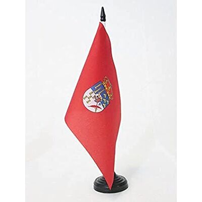 AZ FLAG Drapeau De Table Province de Salamanque 21x14 cm Petit Drapeau De Salamanca De Bureau 100% Polyester Avec Hampe De 25cm Et Socle En Plastique Noir - Publicité AZ FLAG Drapeau De Table Province de Salamanque 21x14 cm Petit Drapeau De Salamanca De Bureau 100% Polyester Avec Hampe De 25cm Et Socle En Plastique Noir - Publicité