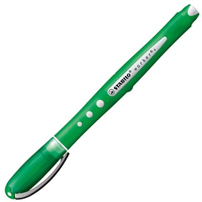 STABILO worker+ color vert - Stylo roller - Publicité STABILO worker+ color vert - Stylo roller - Publicité
