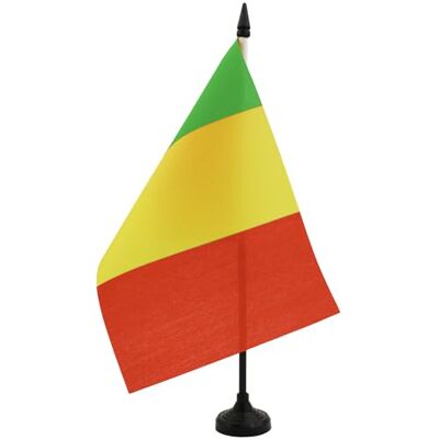 AZ FLAG Drapeau De Table Mali 21x14 cm Petit Drapeau Malien De Bureau 100% Polyester Avec Hampe De 25cm Et Socle En Plastique Noir - Publicité AZ FLAG Drapeau De Table Mali 21x14 cm Petit Drapeau Malien De Bureau 100% Polyester Avec Hampe De 25cm Et Socle En Plastique Noir - Publicité