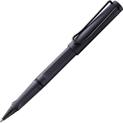 Lamy safari roll-ink steel black Stylo roller à cart. d'encre avec grip ergonomique et largeur de trait M pour une écriture agréable et longue durée -en plastique ASA robuste -cart. bleue T10 - Publicité Lamy safari roll-ink steel black Stylo roller à cart. d'encre avec grip ergonomique et largeur de trait M pour une écriture agréable et longue durée -en plastique ASA robuste -cart. bleue T10 - Publicité