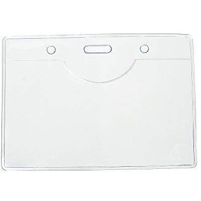 CKB LTD Lot de 50x Claire Horizontal Porte Badge Petit Transparent en Etanche Plastique Porte-Carte Double pour d'identité étiquette pour nom, événements, Carte d'étudiant, Carte de Visite 10 x 7cm - Publicité CKB LTD Lot de 50x Claire Horizontal Porte Badge Petit Transparent en Etanche Plastique Porte-Carte Double pour d'identité étiquette pour nom, événements, Carte d'étudiant, Carte de Visite 10 x 7cm - Publicité