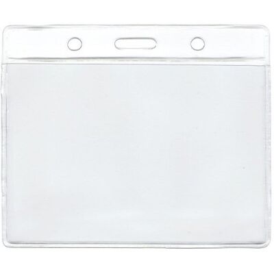 CKB LTD Lot De 20 claire horizontal porte badge transparent en plastique porte-cartes etanche pour d'identité étiquette pour nom, Carte École D'étudiant, Carte de Visite 118 x 110mm Holds 115 x 95mm - Publicité CKB LTD Lot De 20 claire horizontal porte badge transparent en plastique porte-cartes etanche pour d'identité étiquette pour nom, Carte École D'étudiant, Carte de Visite 118 x 110mm Holds 115 x 95mm - Publicité