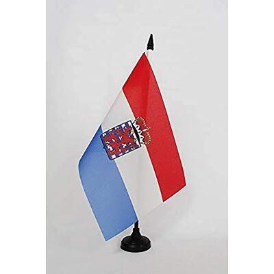 AZ FLAG Drapeau De Table Province du Luxembourg 21x14 cm Petit Drapeau De Wallonie De Bureau 100% Polyester Avec Hampe De 25cm Et Socle En Plastique Noir - Publicité AZ FLAG Drapeau De Table Province du Luxembourg 21x14 cm Petit Drapeau De Wallonie De Bureau 100% Polyester Avec Hampe De 25cm Et Socle En Plastique Noir - Publicité