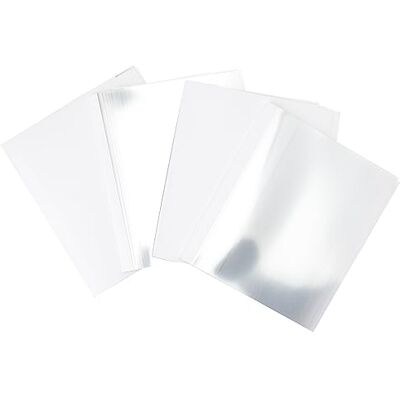 GBC Lot de 100 Couvertures de Reliure Thermique ThermaBind A5 Tranche 3 mm Dos Blanc Satiné Face Transparente PVC Jusqu’à 30 Feuilles Finition Premium Professionnels IB370427 - Publicité GBC Lot de 100 Couvertures de Reliure Thermique ThermaBind A5 Tranche 3 mm Dos Blanc Satiné Face Transparente PVC Jusqu’à 30 Feuilles Finition Premium Professionnels IB370427 - Publicité