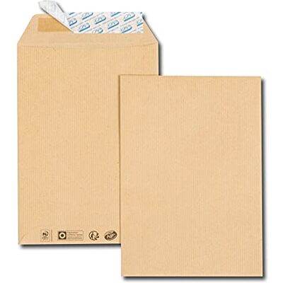enveloppebulle Lot de 50 Enveloppes kraft brun A4+ auto-adhésives 260x330 mm - Publicité enveloppebulle Lot de 50 Enveloppes kraft brun A4+ auto-adhésives 260x330 mm - Publicité