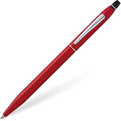 CROSS Click Clip-on retractable ballpoint pen Moyen Noir Stylos à bille (Noir, Chrome, Rouge, Clip-on retractable ballpoint pen, Moyen, Rond, Métal) - Publicité CROSS Click Clip-on retractable ballpoint pen Moyen Noir Stylos à bille (Noir, Chrome, Rouge, Clip-on retractable ballpoint pen, Moyen, Rond, Métal) - Publicité