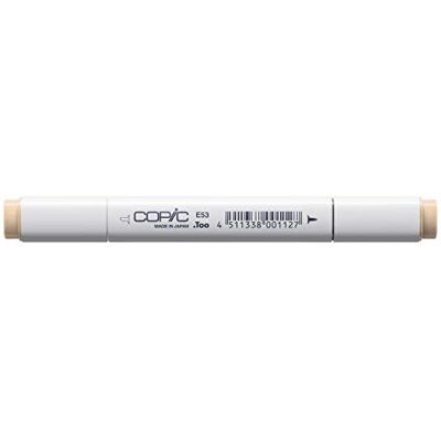 COPIC Classic E53, Raw Silk, Twin Marker avec une pointe moyenne et une pointe fine - Publicité COPIC Classic E53, Raw Silk, Twin Marker avec une pointe moyenne et une pointe fine - Publicité