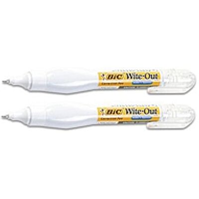 BIC Wite-Out Shake N Squeeze Correction Pen, White 2 Pack - Publicité BIC Wite-Out Shake N Squeeze Correction Pen, White 2 Pack - Publicité