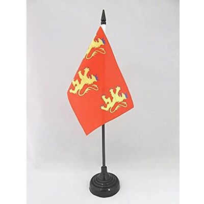 AZ FLAG Drapeau De Table Dordogne 15x10 cm Mini Drapeau Du Département De La Dordogne De Bureau 100% Polyester Avec Hampe De 25cm Et Socle En Plastique Noir - Publicité AZ FLAG Drapeau De Table Dordogne 15x10 cm Mini Drapeau Du Département De La Dordogne De Bureau 100% Polyester Avec Hampe De 25cm Et Socle En Plastique Noir - Publicité