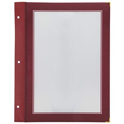 SECURIT Lot de 5 Inserts Double-face pour Protège-menus A4 Gamme Wood (1 Insert = 2 Vues) - Publicité SECURIT Lot de 5 Inserts Double-face pour Protège-menus A4 Gamme Wood (1 Insert = 2 Vues) - Publicité