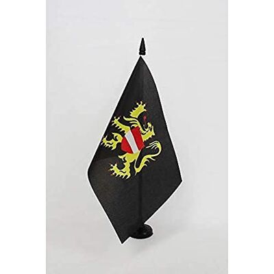 AZ FLAG Drapeau De Table Province de Brabant flamand 21x14 cm Petit Drapeau De Vlaams-Brabant De Bureau 100% Polyester Avec Hampe De 25cm Et Socle En Plastique Noir - Publicité AZ FLAG Drapeau De Table Province de Brabant flamand 21x14 cm Petit Drapeau De Vlaams-Brabant De Bureau 100% Polyester Avec Hampe De 25cm Et Socle En Plastique Noir - Publicité