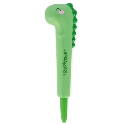 LEGAMI Squeezies Stylo gel anti-stress, thème Dino, papeterie Détendez-vous et concentrez-vous, stylo anti-stress, super doux, encre bleu, pointe de 1 mm de diamètre - Publicité LEGAMI Squeezies Stylo gel anti-stress, thème Dino, papeterie Détendez-vous et concentrez-vous, stylo anti-stress, super doux, encre bleu, pointe de 1 mm de diamètre - Publicité