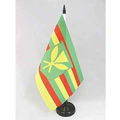 AZ FLAG Drapeau De Table Hawaii Kanaka Maoli 21x14 cm Petit Drapeau Hawaïen Kanak De Bureau 100% Polyester Avec Hampe De 25cm Et Socle En Plastique Noir - Publicité AZ FLAG Drapeau De Table Hawaii Kanaka Maoli 21x14 cm Petit Drapeau Hawaïen Kanak De Bureau 100% Polyester Avec Hampe De 25cm Et Socle En Plastique Noir - Publicité