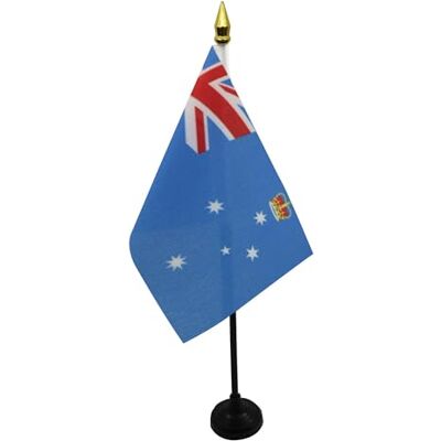 AZ FLAG Mini Drapeau Victoria De Table 15x10 cm Drapeau De Victoria De Bureau 100% Polyester Avec Hampe Pointe Dorée 25cm - Publicité AZ FLAG Mini Drapeau Victoria De Table 15x10 cm Drapeau De Victoria De Bureau 100% Polyester Avec Hampe Pointe Dorée 25cm - Publicité