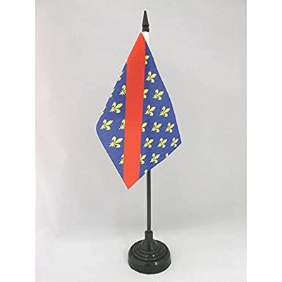 AZ FLAG Drapeau De Table Allier 15x10 cm Mini Drapeau Du Département De L'Allier De Bureau 100% Polyester Avec Hampe De 25cm Et Socle En Plastique Noir - Publicité AZ FLAG Drapeau De Table Allier 15x10 cm Mini Drapeau Du Département De L'Allier De Bureau 100% Polyester Avec Hampe De 25cm Et Socle En Plastique Noir - Publicité