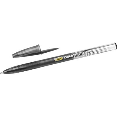 BIC Gel + Fine Stylo Verre Noir - Publicité BIC Gel + Fine Stylo Verre Noir - Publicité