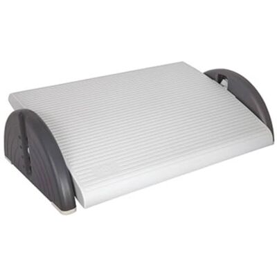 WEDO Relax-Plus 2751037 Repose-pieds réglable Gris lumière - Publicité WEDO Relax-Plus 2751037 Repose-pieds réglable Gris lumière - Publicité
