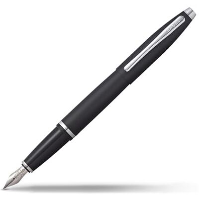 CROSS Croix Calais Noir mat stylo plume stylet moyen – Cadeau at0116 – 14 ms - Publicité CROSS Croix Calais Noir mat stylo plume stylet moyen – Cadeau at0116 – 14 ms - Publicité
