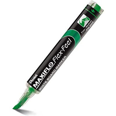 Pentel Marqueur effaçable Maxiflo Flex-Feel pointe conique 4,6 mm vert - Publicité Pentel Marqueur effaçable Maxiflo Flex-Feel pointe conique 4,6 mm vert - Publicité