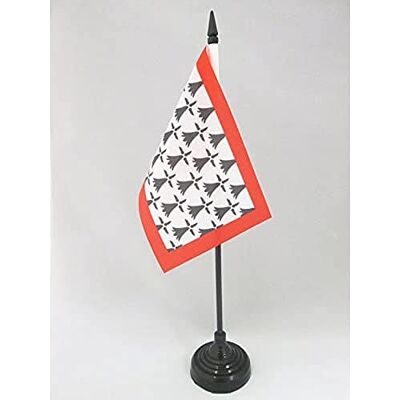 AZ FLAG Drapeau De Table Limousin 15x10 cm Mini Drapeau Limousin De Bureau 100% Polyester Avec Hampe De 25cm Et Socle En Plastique Noir - Publicité AZ FLAG Drapeau De Table Limousin 15x10 cm Mini Drapeau Limousin De Bureau 100% Polyester Avec Hampe De 25cm Et Socle En Plastique Noir - Publicité