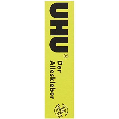 UHU 45015 colle universelle pour bricolage, tube de 35g, translucide, 3342000 - Publicité UHU 45015 colle universelle pour bricolage, tube de 35g, translucide, 3342000 - Publicité