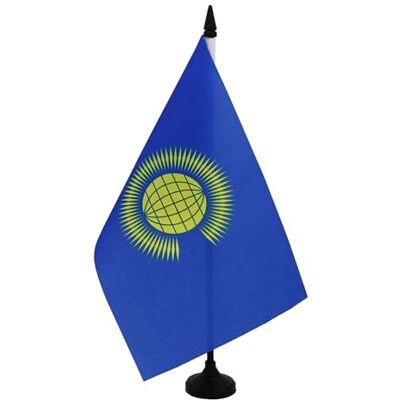 AZ FLAG Drapeau De Table Commonwealth 21x14 cm Petit Drapeau De La Communauté Des Nations De Bureau 100% Polyester Avec Hampe De 25cm Et Socle En Plastique Noir - Publicité AZ FLAG Drapeau De Table Commonwealth 21x14 cm Petit Drapeau De La Communauté Des Nations De Bureau 100% Polyester Avec Hampe De 25cm Et Socle En Plastique Noir - Publicité