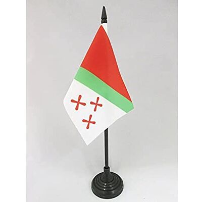 AZ FLAG Drapeau De Table Katanga indépendantiste 15x10 cm Mini Drapeau Congolais De Bureau 100% Polyester Avec Hampe De 25cm Et Socle En Plastique Noir - Publicité AZ FLAG Drapeau De Table Katanga indépendantiste 15x10 cm Mini Drapeau Congolais De Bureau 100% Polyester Avec Hampe De 25cm Et Socle En Plastique Noir - Publicité