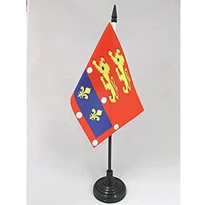 AZ FLAG Drapeau De Table Orne 15x10 cm Mini Drapeau Du Département Ornais De Bureau 100% Polyester Avec Hampe De 25cm Et Socle En Plastique Noir - Publicité AZ FLAG Drapeau De Table Orne 15x10 cm Mini Drapeau Du Département Ornais De Bureau 100% Polyester Avec Hampe De 25cm Et Socle En Plastique Noir - Publicité