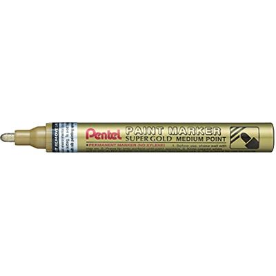 Pentel Lackmarker PAINT MARKER MMP10, gold - Publicité Pentel Lackmarker PAINT MARKER MMP10, gold - Publicité