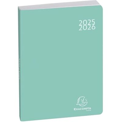 Exacompta 1 Agenda Journalier Forum Soft Harmony Visuel Vert Pastel Format 12 x 17 cm Août 2026 à Juillet 2027 - Publicité Exacompta 1 Agenda Journalier Forum Soft Harmony Visuel Vert Pastel Format 12 x 17 cm Août 2026 à Juillet 2027 - Publicité