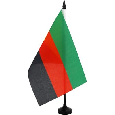 AZ FLAG Drapeau De Table Azawad 21x14 cm Petit Drapeau Azawagh De Bureau 100% Polyester Avec Hampe De 25cm Et Socle En Plastique Noir - Publicité AZ FLAG Drapeau De Table Azawad 21x14 cm Petit Drapeau Azawagh De Bureau 100% Polyester Avec Hampe De 25cm Et Socle En Plastique Noir - Publicité